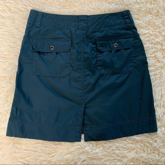 REI Embroidered Cargo Active 5 Pocket Skirt Size 2 - Picture 3 of 12